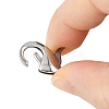 Tarnish Resistant 304 Stainless Steel Lobster Claw Clasps STAS-AB21-2