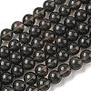 Natural Ice Obsidian Beads Strands G-P590-A03-8mm-02-2