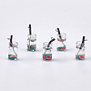 Glass Bottle Pendants LS-CRES-N017-06C-1