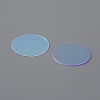 Iridescent PVC Paillette/Sequins Pendants PVC-WH0006-01D-2