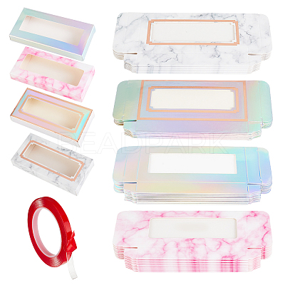 40Pcs Paper Folding Boxes CON-OC0001-50-1