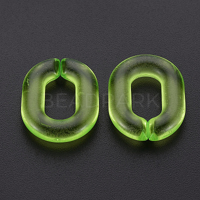 Transparent Acrylic Linking Rings X-MACR-S373-19-B09-1