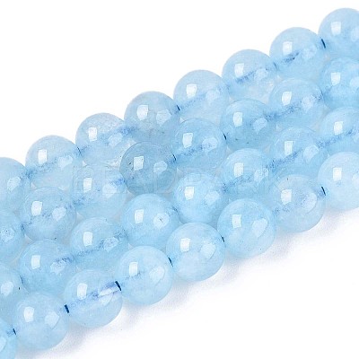 Natural Quartz Beads Strands G-T144-6mm-10A-1