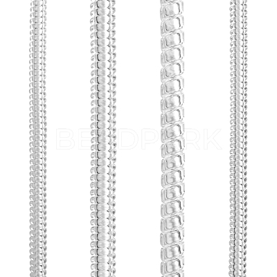 4Pcs 4 Style Plastic Spring Coil TOOL-YW0001-17-1