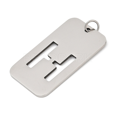 304 Stainless Steel Pendants STAS-M115-01P-H-1