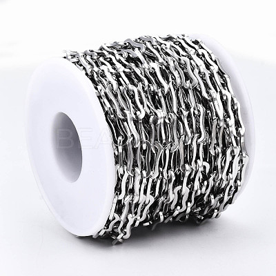 Tarnish Resistant 304 Stainless Steel Link Chains CHS-T003-14P-NF-1