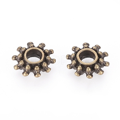 Tibetan Style Spacer Beads LS-MLFH10384Y-NF-1