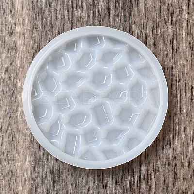 Silicone Diamond Texture Cup Mat Molds X-DIY-C061-04E-1