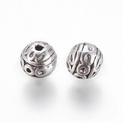 Tibetan Style Zinc Alloy Beads PALLOY-ZN191-AS-FF-1