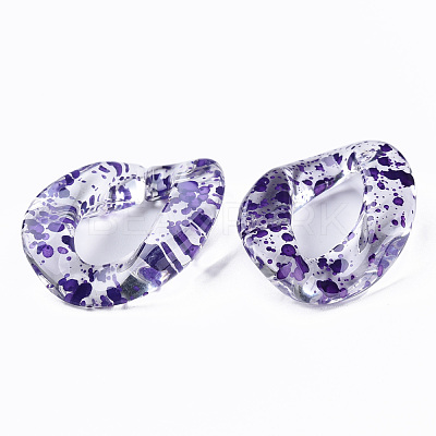 Transparent Acrylic Linking Rings OACR-N009-014A-10-1