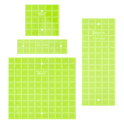 Acrylic Quilting Template TOOL-WH0155-162A-1
