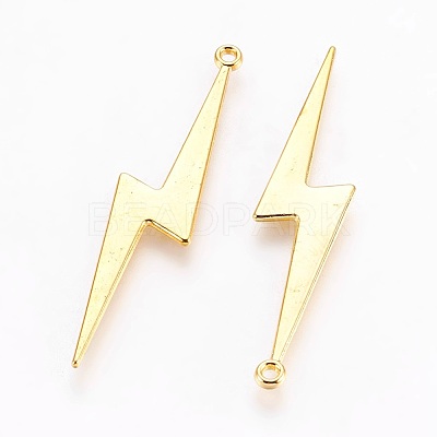 Tibetan Style Alloy Lightning Big Pendants PALLOY-AD92395-G-LF-1