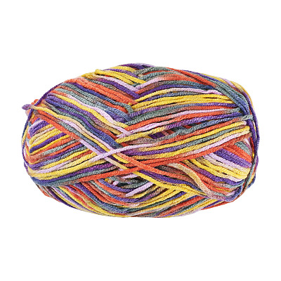 Light Gradient Segment Dyed Polyester Yarn DIY-TADJ0002-005M-1