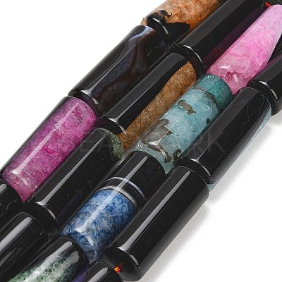 Natural Agate Beads Strands GG-L001-A01-01E-1
