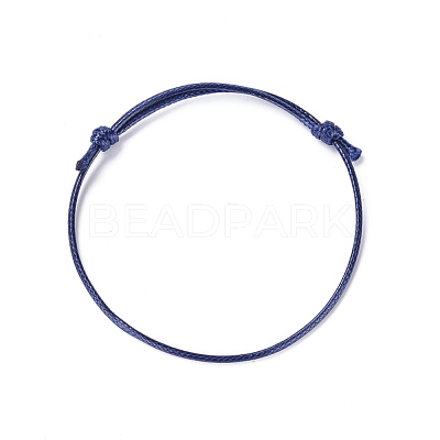 Korean Waxed Polyester Cord Bracelet Making AJEW-JB00011-14-1