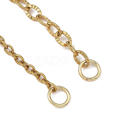 304 Stainless Steel Cable Chain Bracelet Making AJEW-JB01638-1