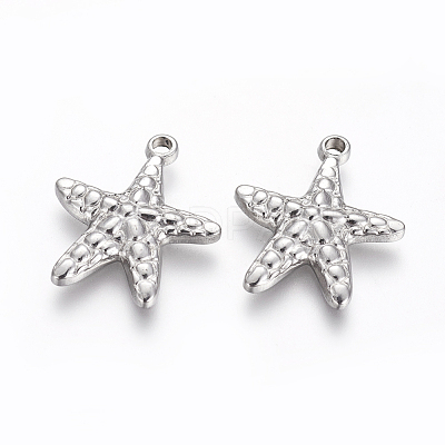 Tarnish Resistant 304 Stainless Steel Pendants STAS-I105-31P-1