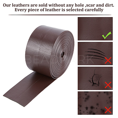 Soft Flat Imitation Leather Cord LC-WH0006-02A-02-1