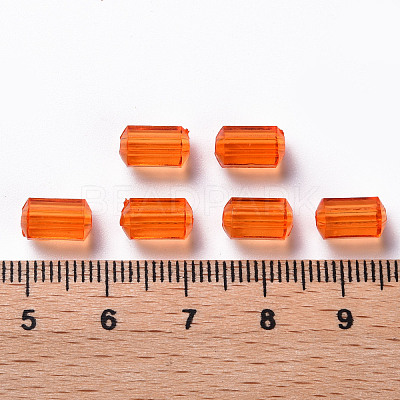Transparent Acrylic Beads TACR-S154-27B-84-1