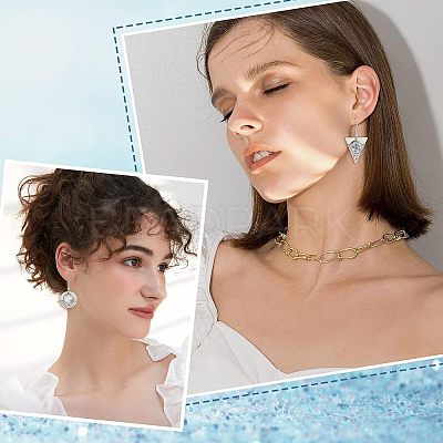 DIY Geometric Dangle Earring Making Kits FIND-CA0004-70-1