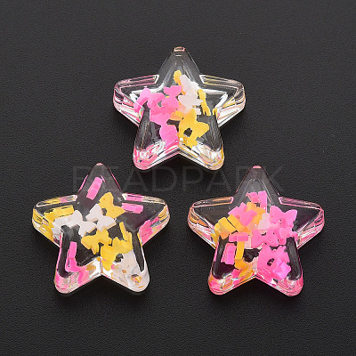 Translucent Acrylic Cabochons TACR-N006-37-1