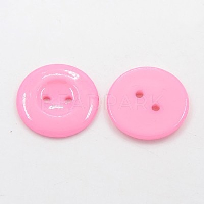 Acrylic Sewing Buttons for Costume Design X-BUTT-E087-C-08-1
