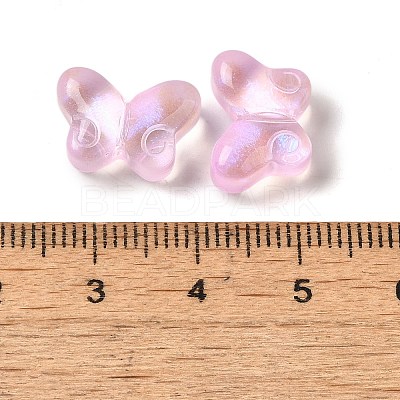 UV Plating Transparent Glass Beads X-GLAA-G115-03B-1