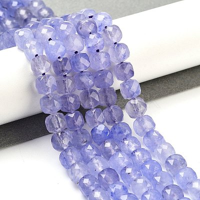 Natural White Jade Beads Strands G-H028-A09-15-1