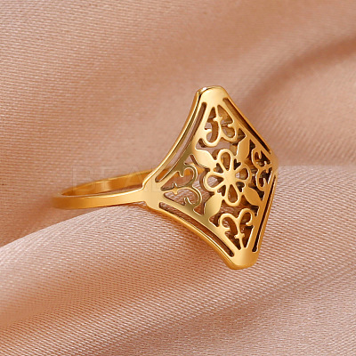 201 Stainless Steel Finger Rings FS-WG07FAA-06-1