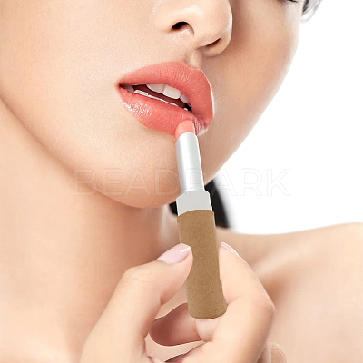 Kraft Paper Empty Lipstick Bottle LS-AJEW-WH0752-063-1
