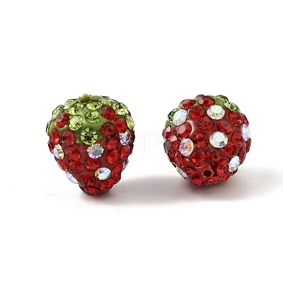 Clay Polymer Rhinestone Beads LS-RB-A051-E06-1