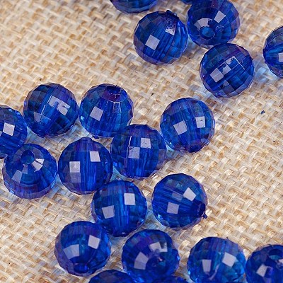 Transparent Acrylic Beads TACR-NH0001-C-02-1
