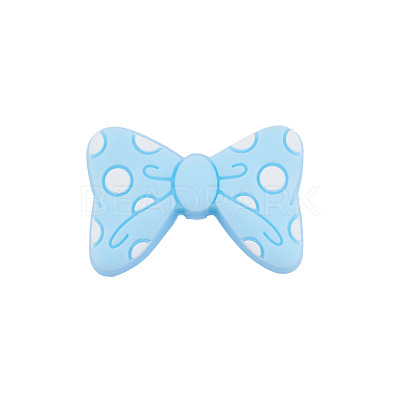 Food Grade Eco-Friendly Silicone Focal Beads FIND-PW0005-08H-1