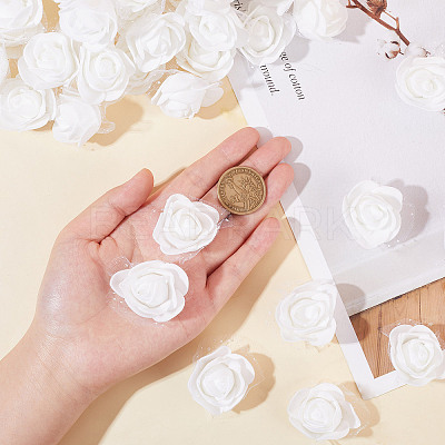 3D Foam Rose Ornament Accessories DIY-WH0304-623I-1