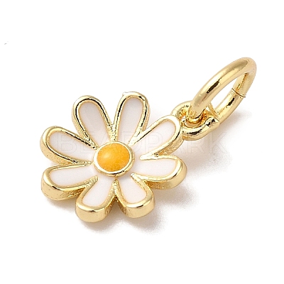 Brass Enamel Charms X-KK-L216-006G-01-1