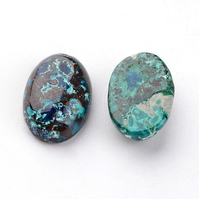 Natural Chrysocolla Cabochons X-G-D804-01-1