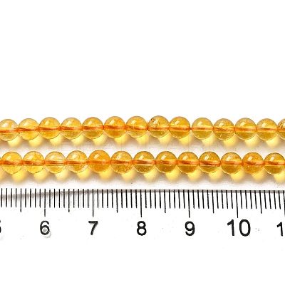 Natural Quartz Crystal Beads Strands G-C076-4mm-6-1