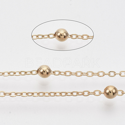 Brass Coated Iron Cable Chains CH-T002-01LG-1