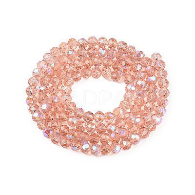 Electroplate Glass Beads Strands LS-EGLA-A044-T4mm-L21-1