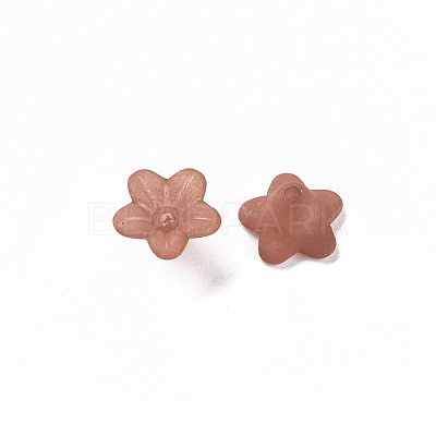 Transparent Acrylic Beads X-PL554-15-1