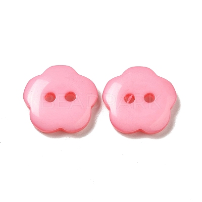 Resin Buttons RESI-D031-15mm-05-1
