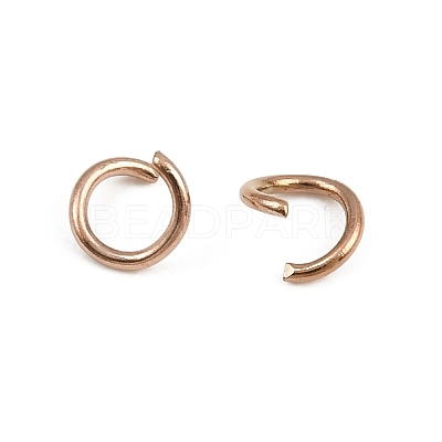 304 Stainless Steel Open Jump Rings STAS-M235-02A-RG-1