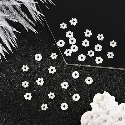 30Pcs 3 Styles S925 Sterling Silver Beads STER-BBC0008-49-1