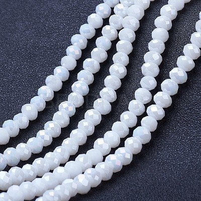 Electroplate Glass Beads Strands LS-EGLA-A034-P2mm-B18-1