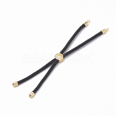 Nylon Twisted Cord Bracelet Making MAK-T003-01G-1