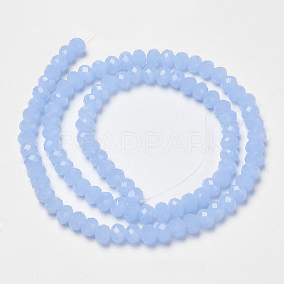 Glass Beads Strands EGLA-A034-J2mm-D03-1