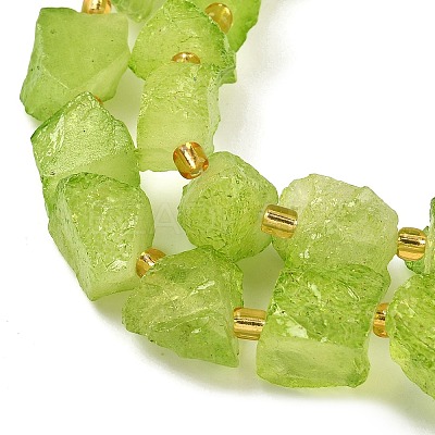 Raw Rough Natural Quartz Crystal Beads Strands G-Z131-J01-09-1