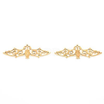 Alloy Filigree Joiners Links PALLOY-WH0072-03AG-1