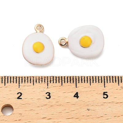 Alloy Enamel Pendants PALLOY-R155-01G-03-1