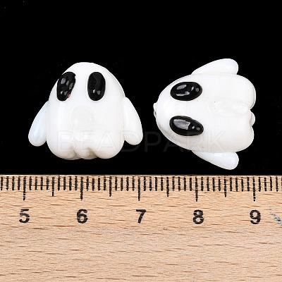 Halloween Handmade Lampwork Beads LAMP-Z016-01C-1